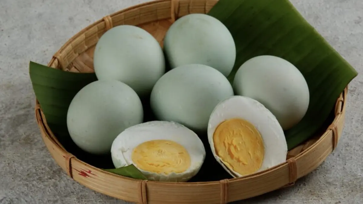 Ilustrasi telur bebek. (Magnific)