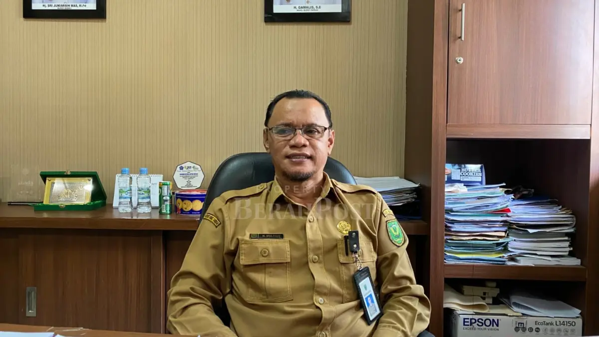 Kepala Disperkim Berau, Mulyadi. (IZZA/BP)