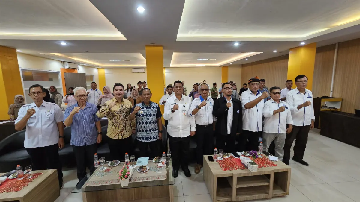 MUSCAB GAPENSI: Bupati Bulungan Syarwani menghadiri Muscab ke-9 Gapensi Kabupaten Bulungan, belum lama ini. (PEMKAB BULUNGAN)