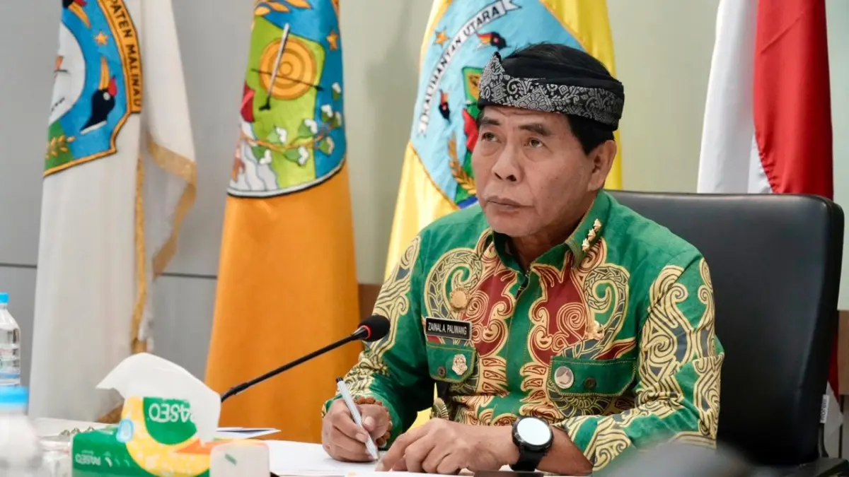Gubernur Kaltara, Zainal A Paliwang. (DKISP)