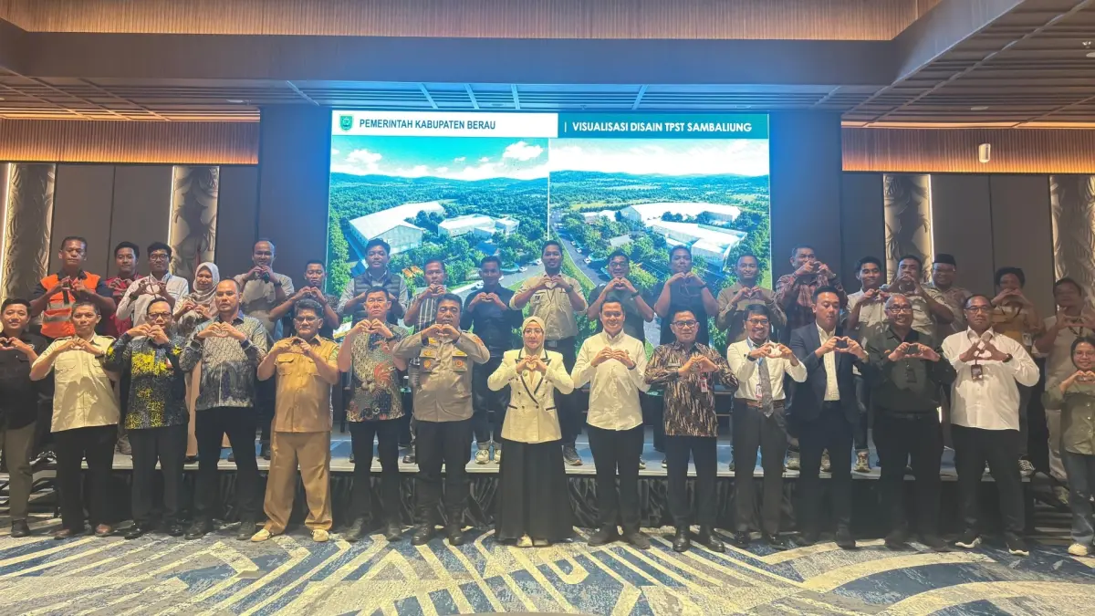 PENGELOLAAN SAMPAH: Pemkab Berau memperkuat kolaborasi dengan berbagai pihak untuk mewujudkan pengelolaan sampah yang berkelanjutan dan bernilai ekonomi. (IZZA/BP)
