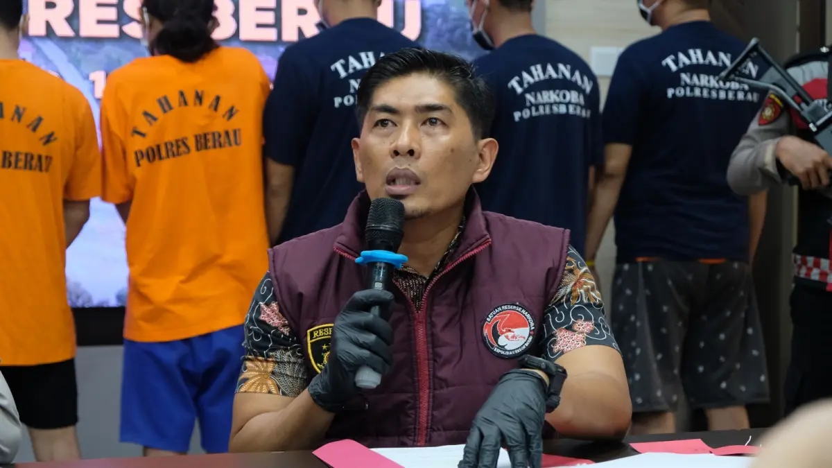 Kasat Resnarkoba Polres Berau, AKP Agus Priyanto. (ARTA KUSUMA YUNANDA/BP)