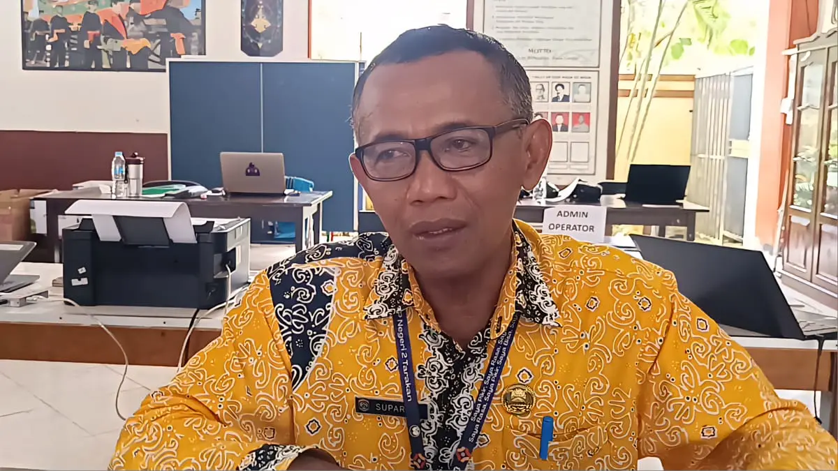 Kepala SMP Negeri 2 Tarakan, Suparji. (SEPTIAN ASMADI/HRK)