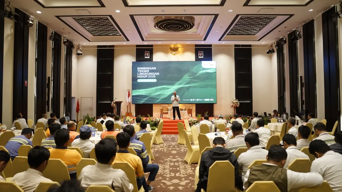 BIMTEK BERKELANJUTAN: PT Berau Coal menutup rangkaian peringatan Hari Lingkungan Hidup Sedunia 2026 melalui penyelenggaraan Bimbingan Teknis Lingkungan Hidup bertema Implementasi Kaidah Pertambangan yang Baik Kaitannya terhadap Pengendalian Dampak Perubahan Iklim. (SENO/BP)