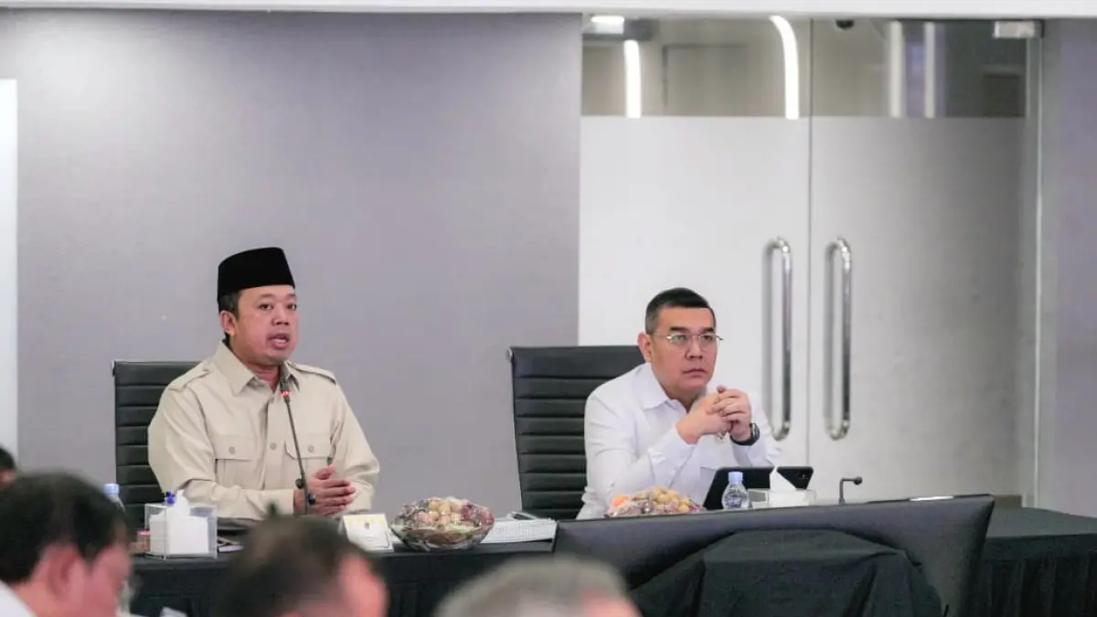 OPTIMALISASI LAYANAN: Menteri ATR/Kepala BPN, Nusron Wahid, mengumumkan penerapan sistem pengukuran terjadwal mulai Agustus 2026, guna memberikan kepastian waktu pelayanan maksimal 12 hari kerja serta meningkatkan transparansi di seluruh Kantor Pertanahan.