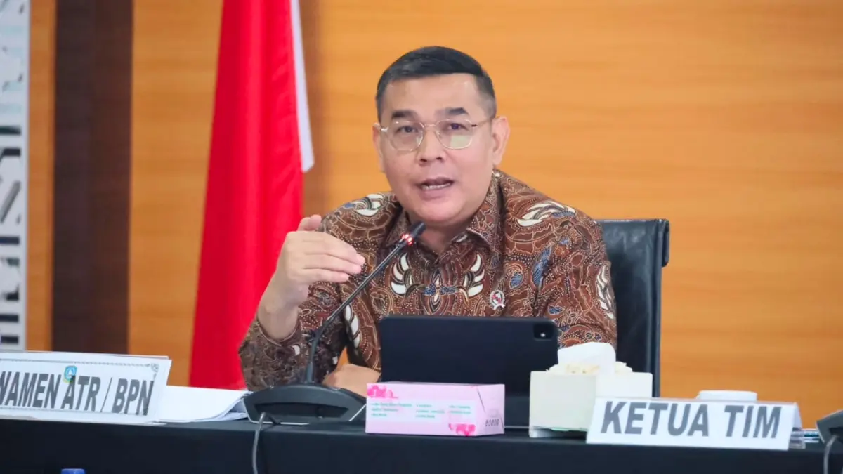 SINKRONISASI KEBIJAKAN: Wamen ATR/Waka BPN, Ossy Dermawan, menekankan peran strategis kepala daerah sebagai orkestrator dalam penyelesaian konflik agraria melalui forum GTRA, guna memastikan program prioritas nasional di sektor pertanahan dan tata ruang berjalan efektif di daerah.