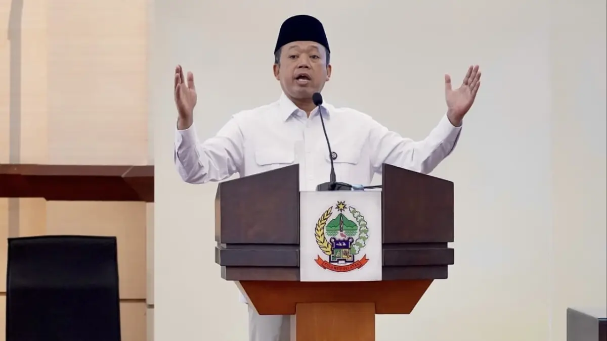 KOMITMEN PANGAN: Menteri ATR/Kepala BPN, Nusron Wahid, mengapresiasi Pemerintah Provinsi Sulawesi Selatan yang telah melampaui target penetapan Lahan Pertanian Pangan Berkelanjutan (LP2B) sebesar 88,05%, sebagai upaya strategis menjaga ketahanan dan swasembada pangan nasional.