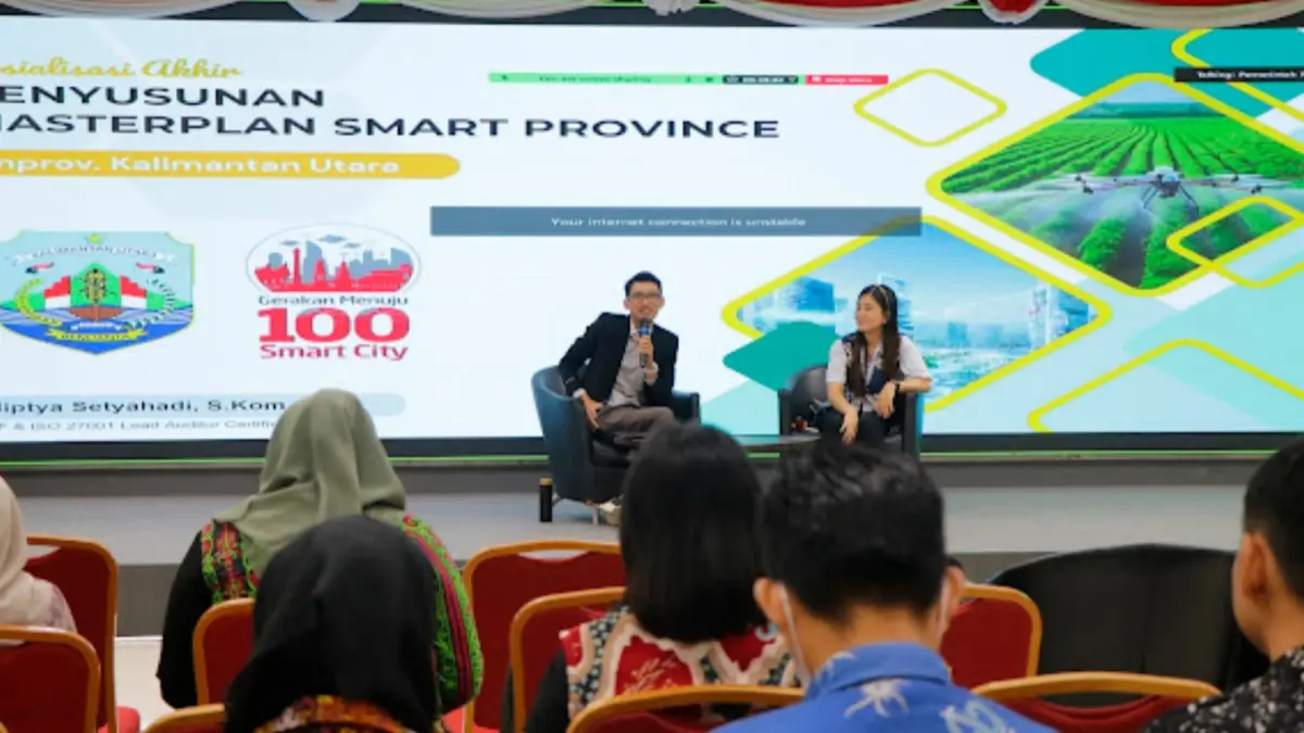 BERBASIS DIGITAL: Data merupakan fondasi utama dalam setiap proses penyelenggaraan pemerintahan. (DKISP KALTARA)