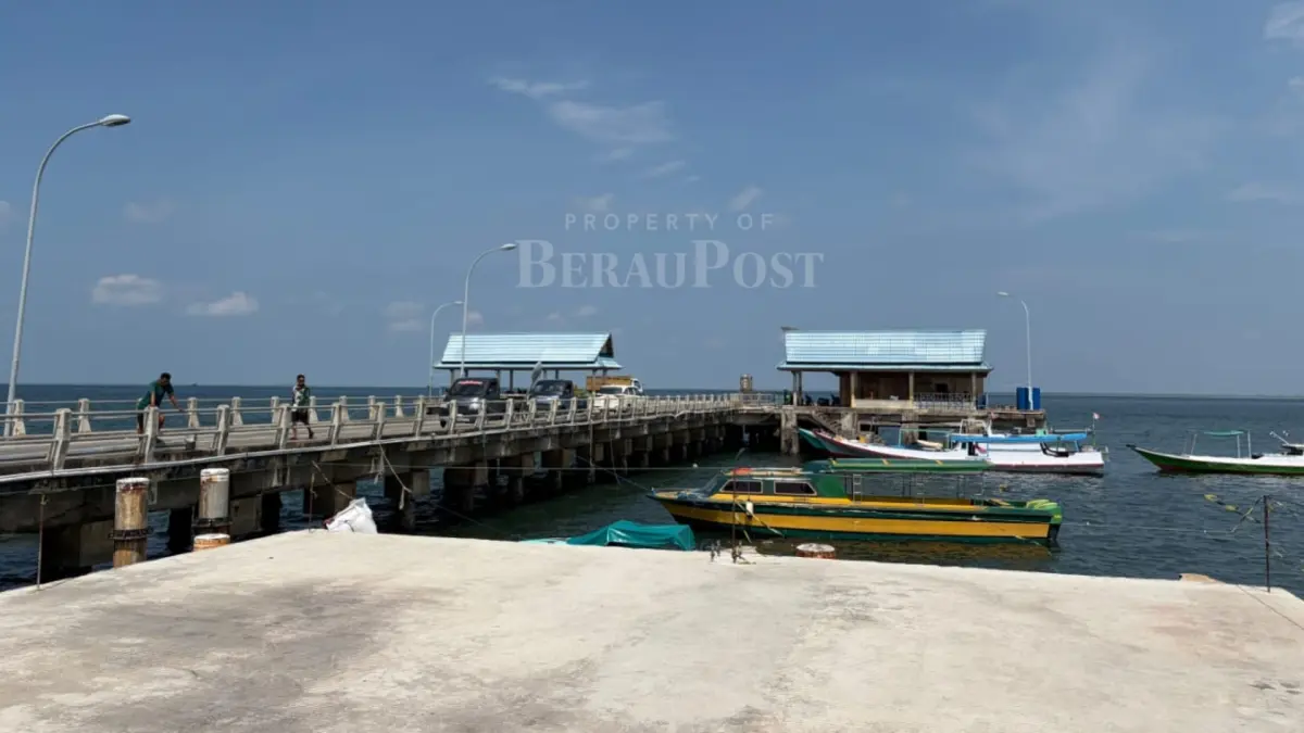 LANJUT REHAB: Rehabilitasi Dermaga Sidayang di Tanjung Batu berlanjut tahun ini, yang biayanya bersumber dari APBD 2026 sebesar Rp 1,9 miliar. (IZZA/BP)