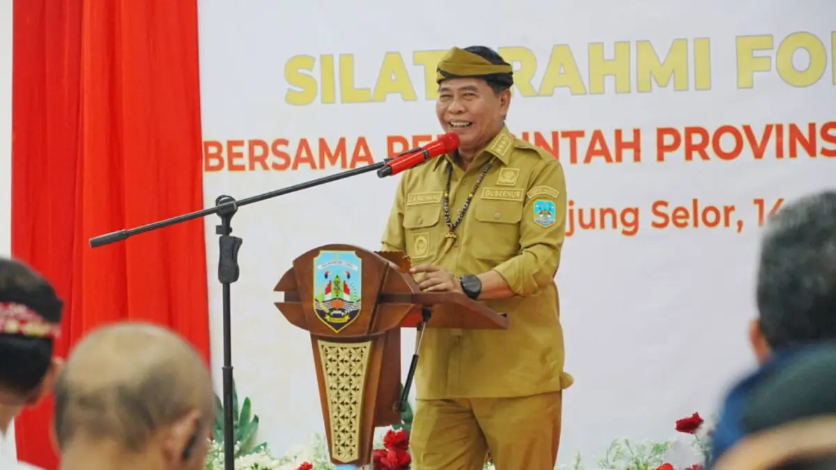 Gubernur Kalimantan Utara (Kaltara), Zainal A. Paliwang. (DKISP)