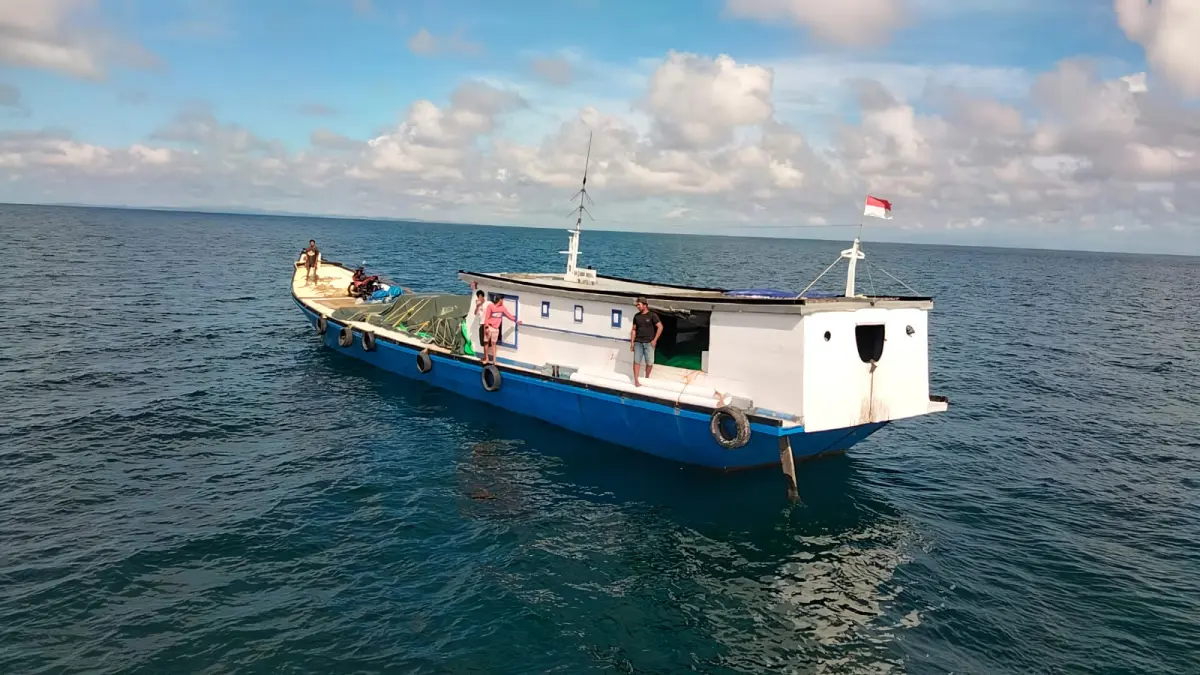 KONDISI CUACA: Fenomena angin kencang di perairan mencapai 20 knot yang sempat melanda sejumlah wilayah di Kaltara telah berakhir. (SEPTIAN ASMADI/HRK)