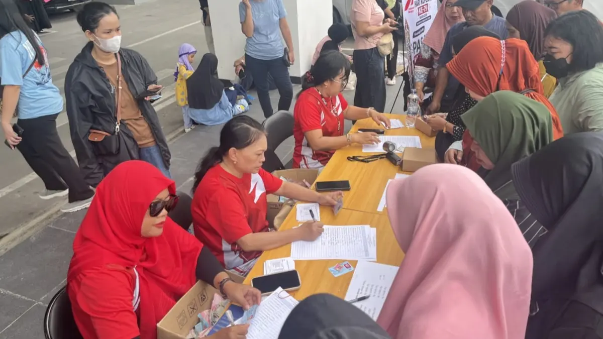 KEBUTUHAN POKOK: Pasar Murah masih terus diupayakan bisa berjalan maksimal meski dengan anggaran terbatas. (HRK)