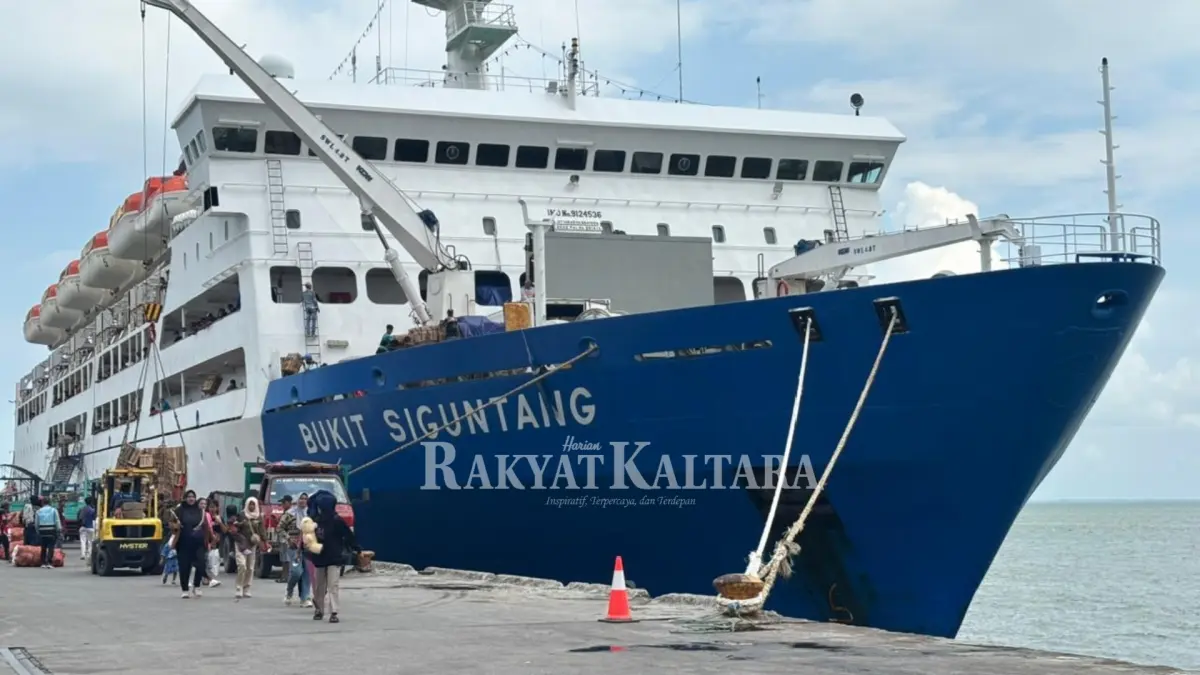 AKTIVITAS PENUMPANG: Terjadi penurunan terhadap kedatangan penumpang kapal ke Kaltara. (HRK)