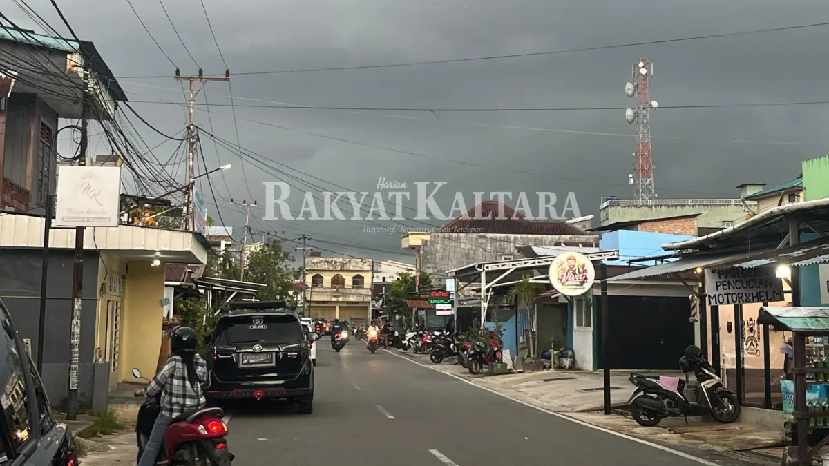 BERAWAN: Kalimantan Utara berada pada kategori waspada dengan potensi hujan berintensitas sedang hingga lebat di sejumlah daerah. (SEPTIAN ASMADI/HRK)
