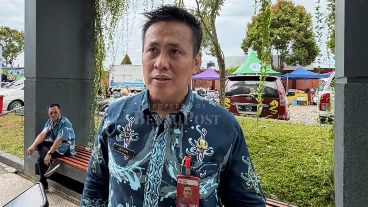 Kepala Dinas Kelautan dan Perikanan (DKP) Kalimantan Timur, Irhan Hukmaidy. (IZZA/BP)
