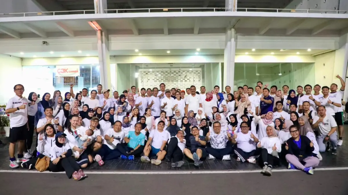 SLOW RUN ATR/BPN: Sekjen ATR/BPN, Dalu Agung Darmawan, secara resmi membuka agenda rutin "Slow Run ATR/BPN" di kawasan GBK Jakarta, mengajak seluruh pegawai menjaga kesehatan dan kebugaran tubuh di tengah rutinitas pekerjaan.