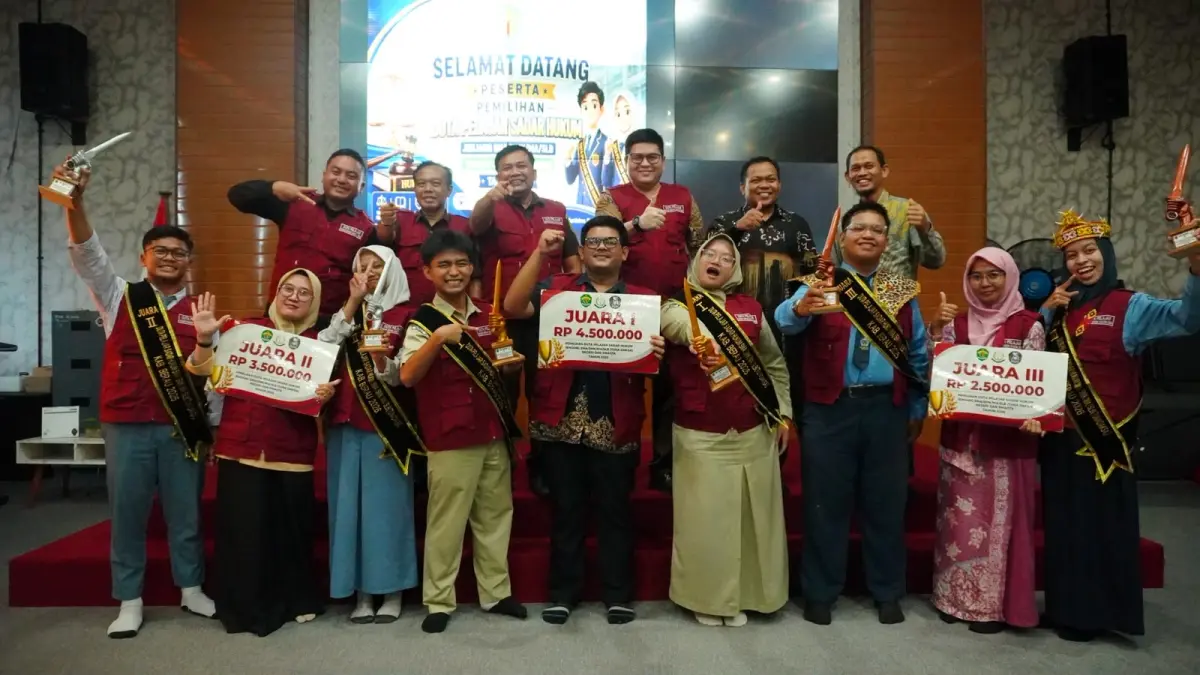DPSH 2026: SMAN 4 Berau mewakili Kabupaten Berau dalam pemilihan Duta Pelajar Sadar Hukum Kaltim 2026. (SENO/BP)