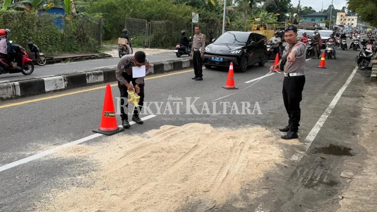 KECELAKAAN LALU LINTAS: Data Direktorat Lalu Lintas Polda Kaltara, Tarakan bukan merupakan daerah dengan angka kecelakaan lalu lintas tertinggi. (SEPTIAN ASMADI/HRK)