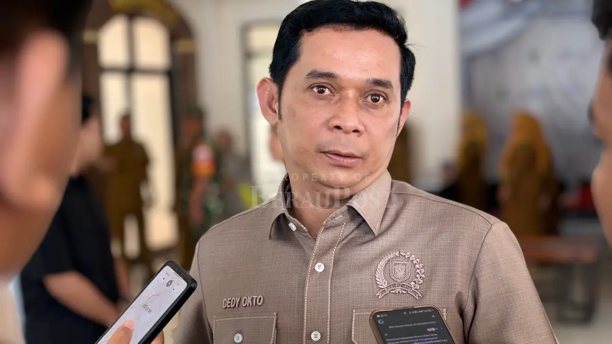 Ketua DPRD Berau, Dedy Okto Nooryanto. (IZZA/BP)
