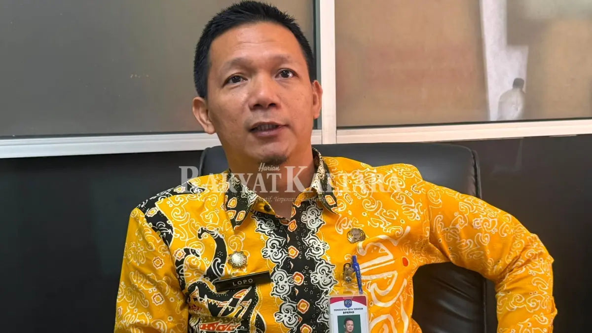 Kepala Bidang Pendapatan BPKPAD Kota Tarakan, Lopo. (SEPTIAN ASMADI/HRK)
