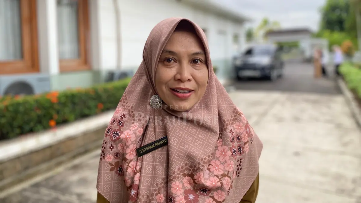 Kepala Dinas Pemberdayaan Masyarakat dan Kampung (DPMK) Berau, Tenteram Rahayu. (SENO/BP)