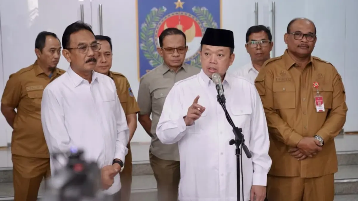 TUTUP CELAH MAFIA TANAH: Menteri ATR/Kepala BPN, Nusron Wahid, menegaskan bahwa transformasi layanan dan integrasi data pertanahan melalui SEB bersama Kemendagri menjadi langkah efektif menutup ruang gerak mafia tanah.