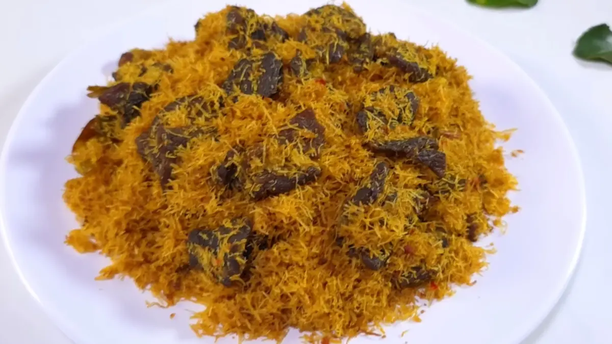 Resep Dendeng Ragi Basah Khas Surabaya yang Enak dan Mudah Dibuat di Rumah. (YouTube Dapur Cantik Channel)
