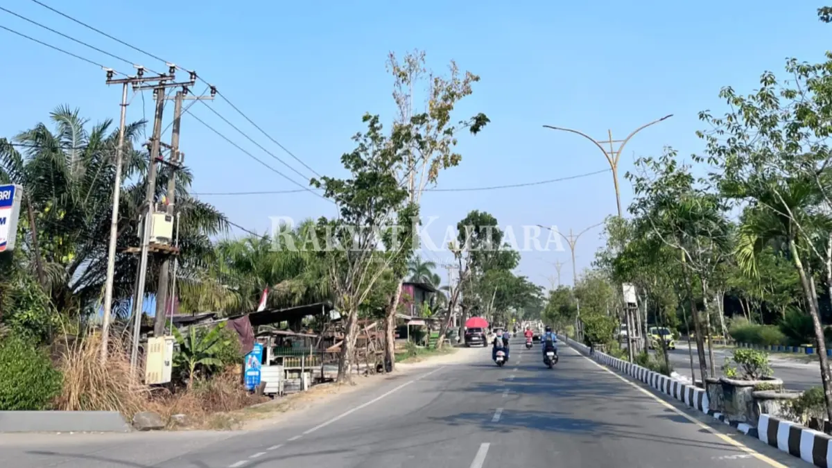 WASPADA: Suhu udara di Tanjung Selor tercatat mencapai lebih dari 35 derajat Celsius. (FAISAL/HRK)