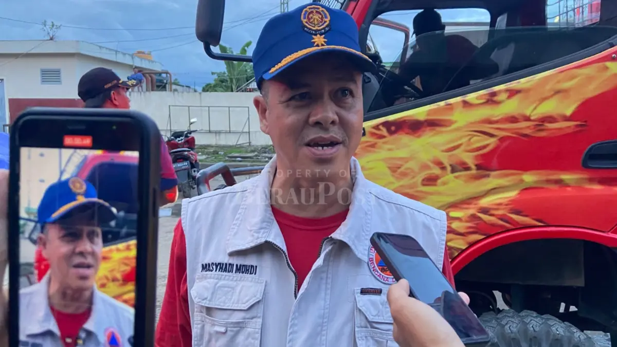 Kepala Pelaksana BPBD Berau, Masyhadi Mundi. (ARTA KUSUMA YUNANDA/BP)
