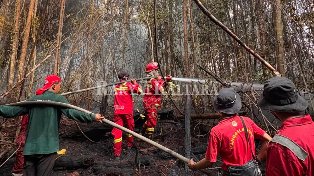 PENCEGAHAN KARHUTLA: Gubernur Kaltara, Zainal Arifin Paliwang, mengimbau masyarakat untuk menghentikan aktivitas pembakaran lahan guna mengantisipasi risiko kebakaran hutan dan lahan di tengah kondisi cuaca panas. (HRK)