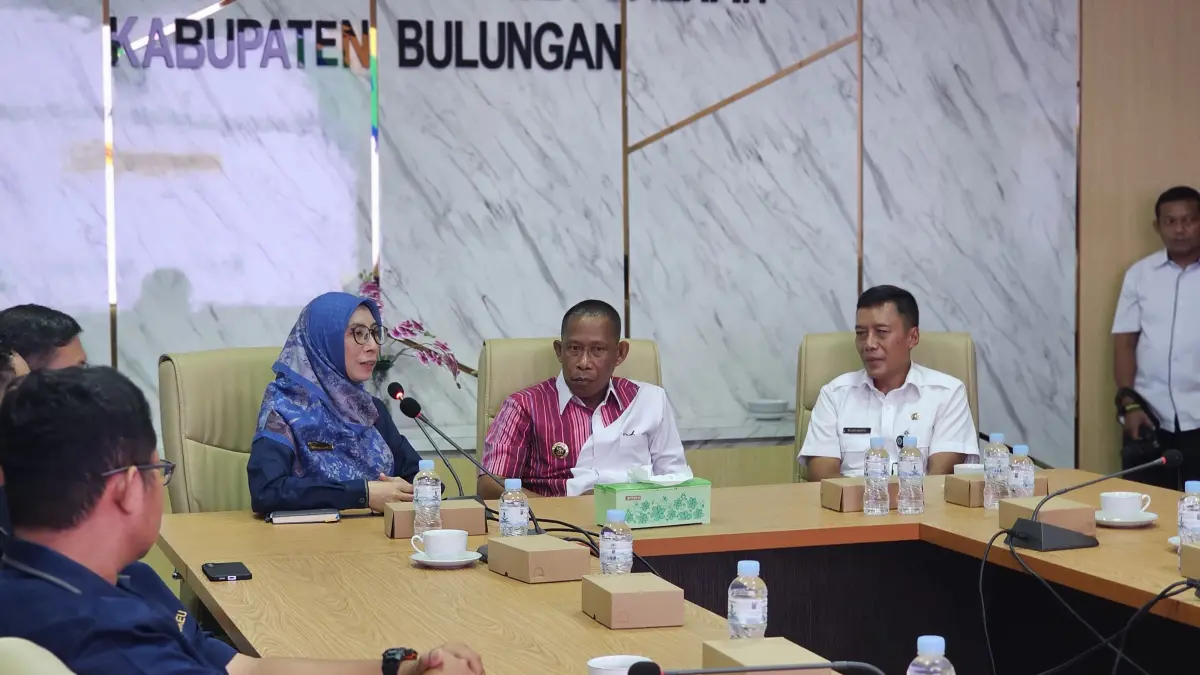 PINJAM PAKAI: DJPb Kaltara kembalikan aset Pemkab yang sebelumnya dipinjam pakai dari Pemkab Bulungan. (FAISAL/HRK)