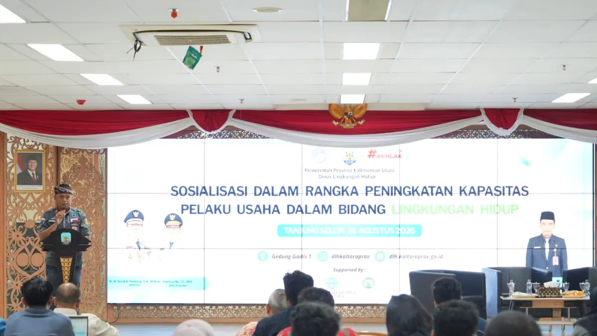 KINERJA PERUSAHAAN: Pemprov Kaltara tegaskan pembangunan ekonomi harus berjalan seimbang dengan perlindungan lingkungan. (DKISP)