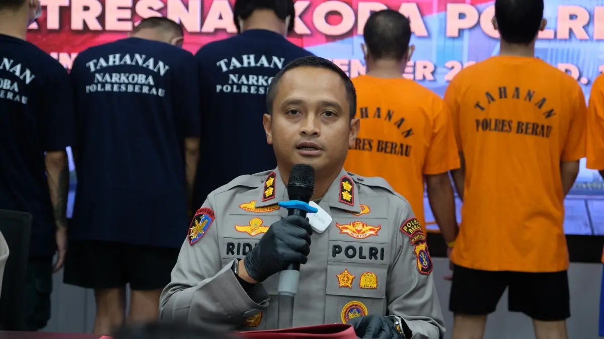 Kapolres Berau, AKBP Ridho Tri Putranto. (ARTA KUSUMA YUNANDA/BP)