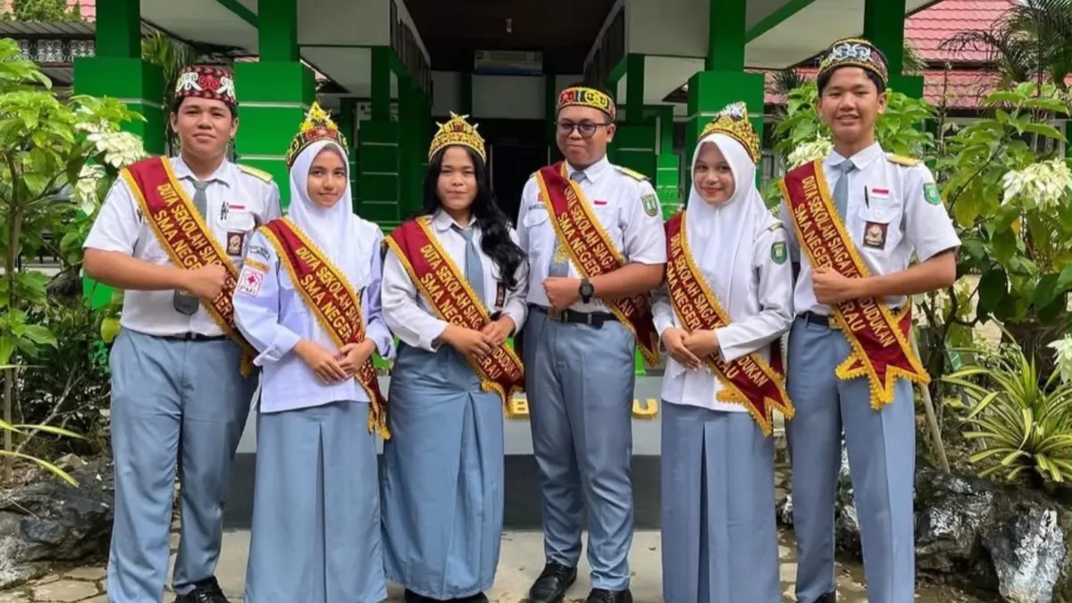 JUARA SSK: SMAN 4 Berau meraih juara pertama Sekolah Siaga Kependudukan tingkat Provinsi Kaltim dan bersiap menghadapi penilaian nasional. (SMAN 4 UNTUK BERAU POST)