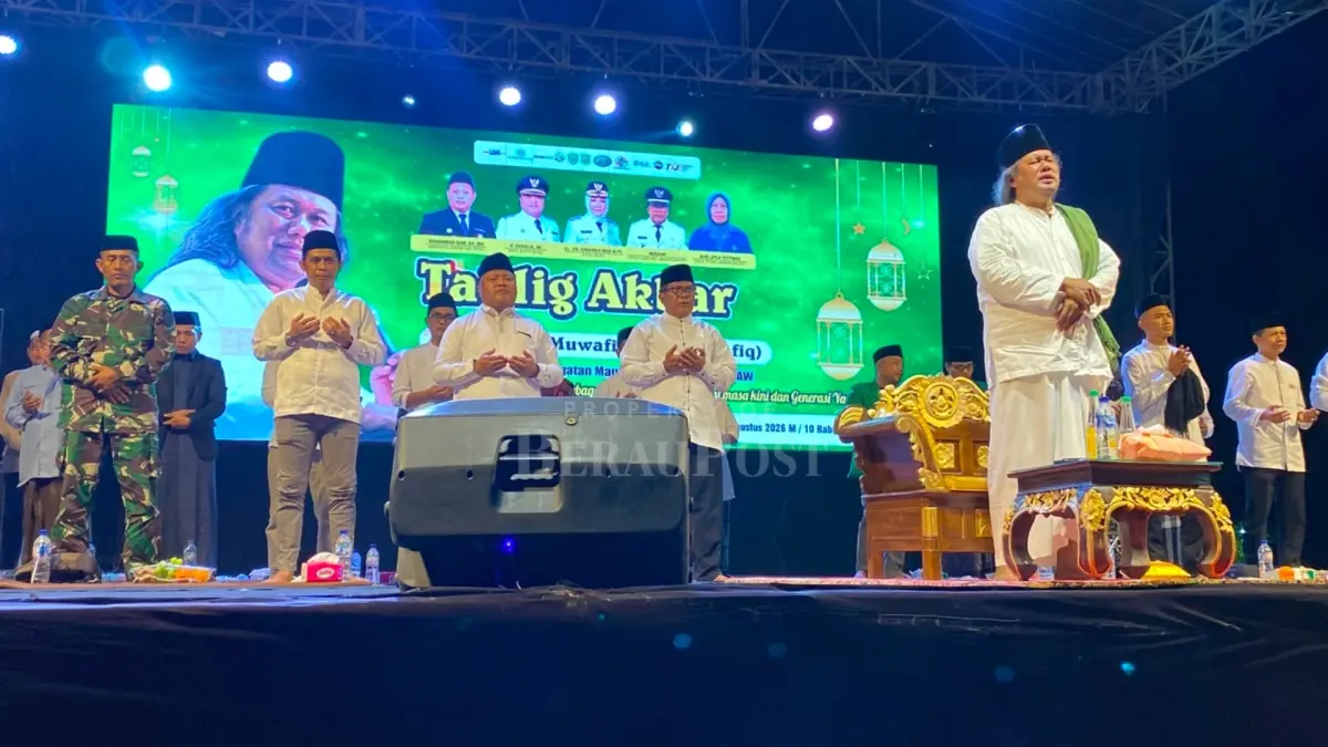 MAULID: Peringatan Maulid Nabi menjadi momentum untuk menanamkan keteladanan Rasulullah SAW kepada generasi muda. (IZZA/BP)