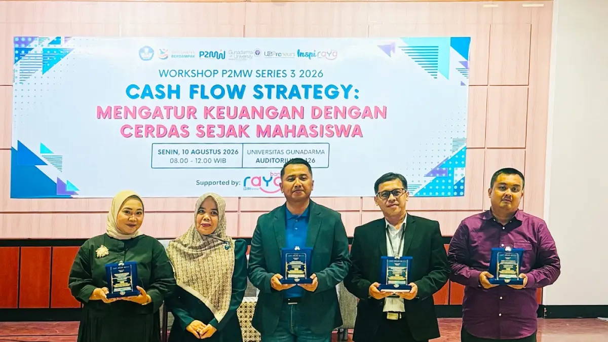 LITERASI KEUANGAN: Dengan mengadakann "Inspiraya Goes to Campus Gunadarma", Bank Raya berkomitmen dalam mendorong peningkatan literasi dan inklusi keuangan di kalangan generasi muda.
