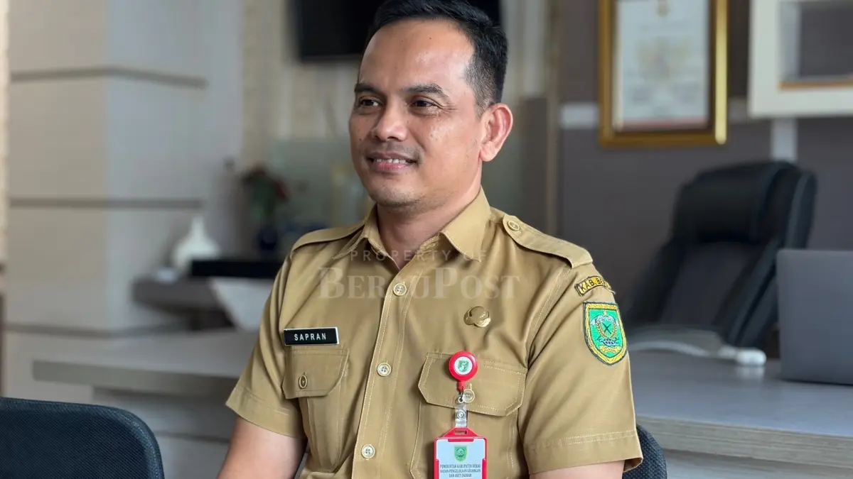 Kepala BPKAD Berau, Sapransyah. (BERAU POST)