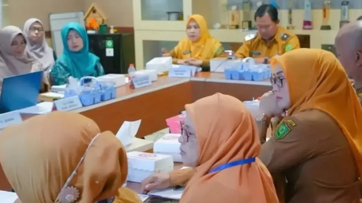 PENILAIAN STUNTING: Kampung Maluang, Kecamatan Gunung Tabur mewakili Berau dalam penilaian P3S tingkat Provinsi Kaltim. (DPMK UNTUK BERAU POST)