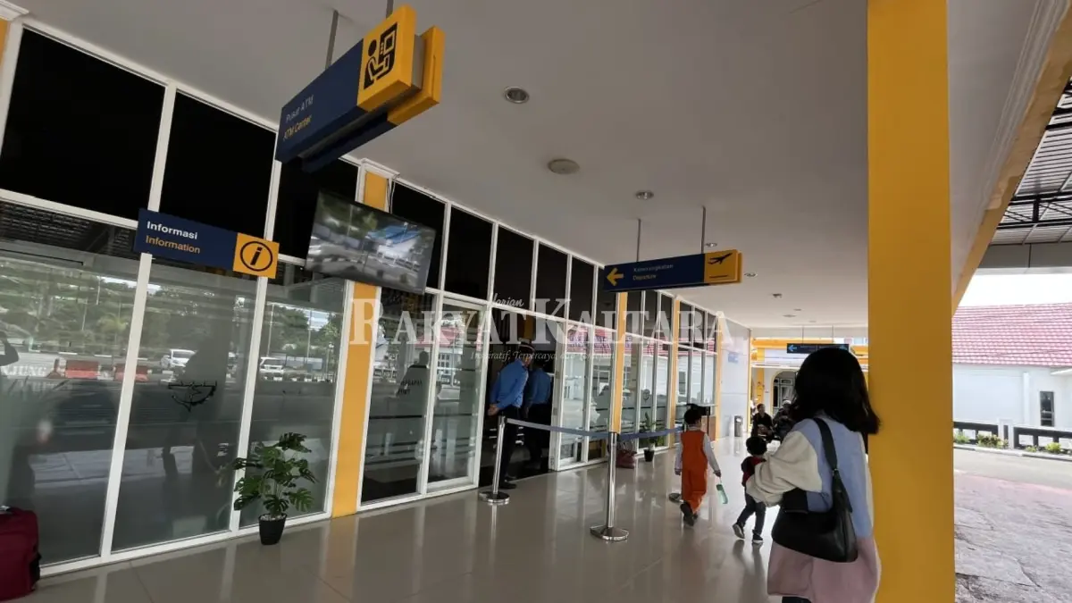 POTENSI INVESTASI: Pengembangan bandara menjadi peluang yang tengah ditawarkan kepada calon investor. (HRK)