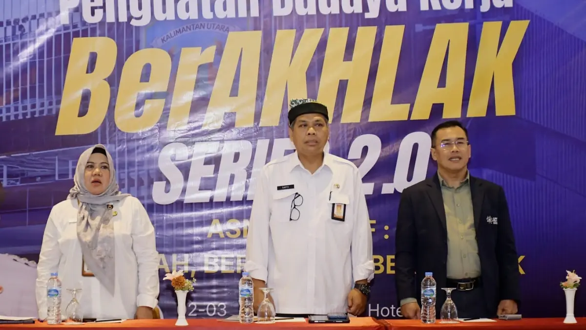 BUDAYA KERJA: Asisten Bidang Perekonomian dan Pembangunan Setdaprov Kaltara, Sapi