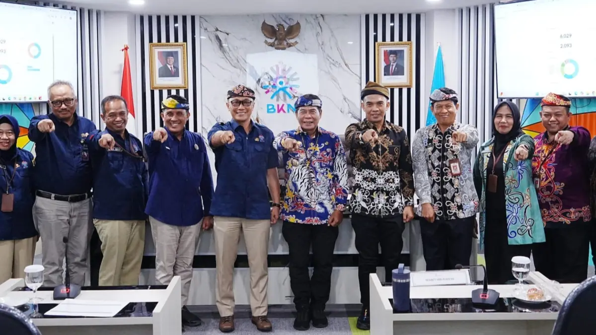 SISTEM MERIT : Gubernur Kaltara Zainal A. Paliwang, menghadiri expose Manajemen Talenta ASN Pemprov Kaltara di Kantor Badan Kepegawaian Negara (BKN), Jakarta, Selasa (1/9). (DKISP KALTARA)