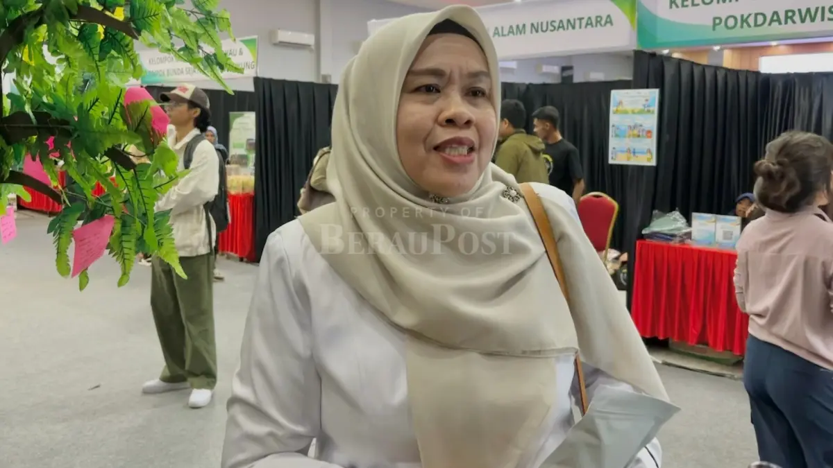 Kepala Dinas Koperasi, Perindustrian dan Perdagangan (Diskoperindag) Berau, Eva Yunita. (IZZA/BP)