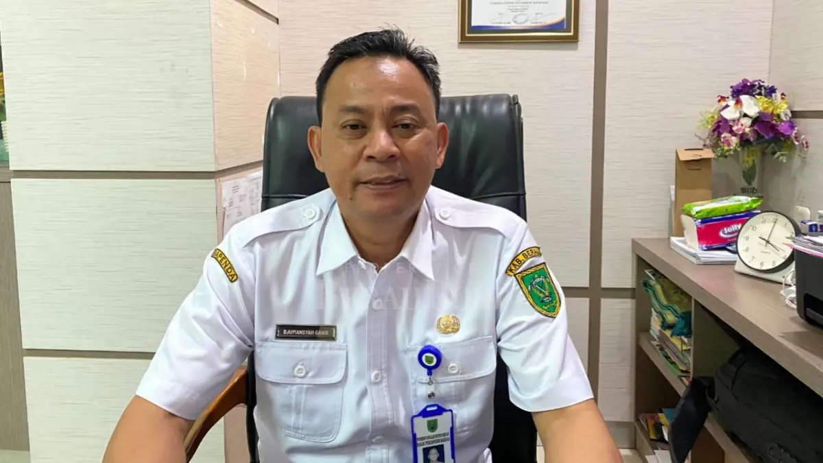 Kepala Bapenda Berau, Djupiansyah Ganie. (IZZA/BP)