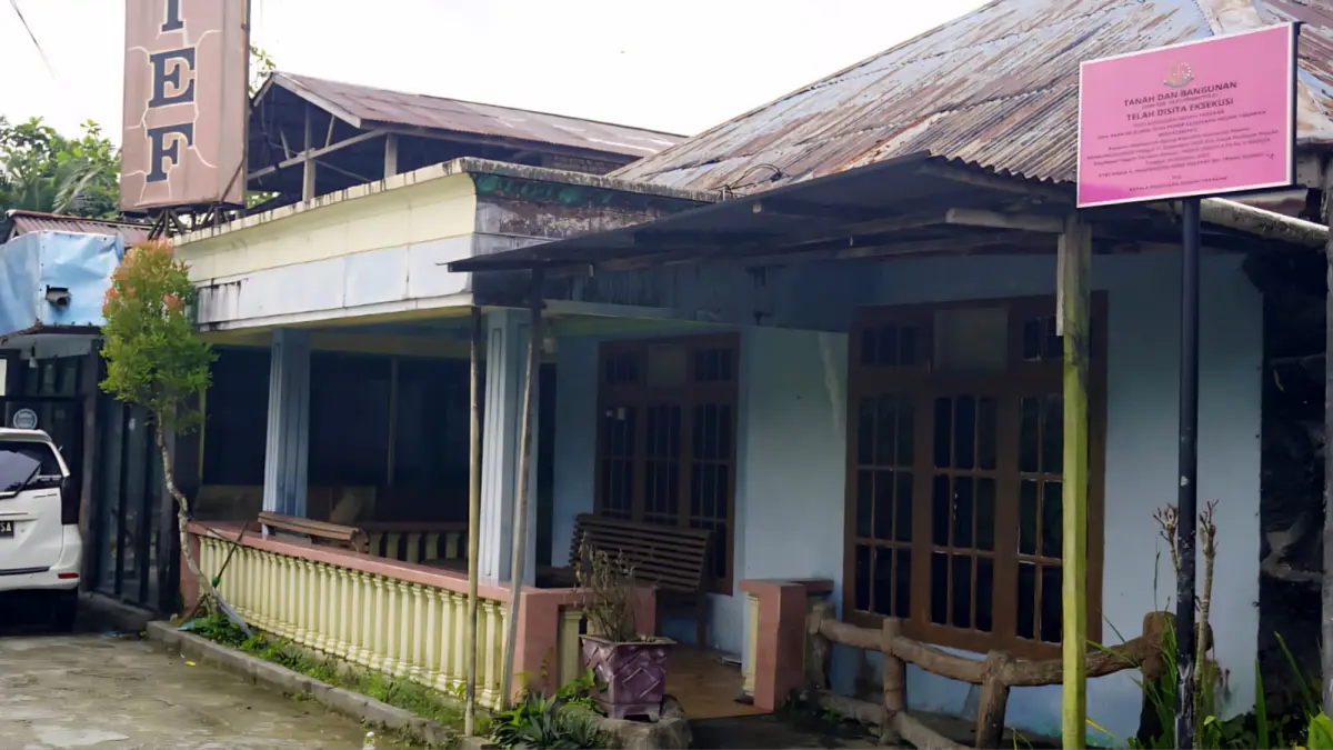 BELUM TERJUAL: KPKNL Tarakan kembali melakukan lelang aset koruptor berupa tanah dan bangunan. (SEPTIAN ASMADI/HRK)