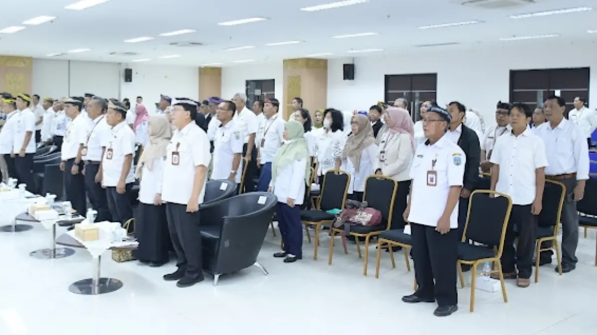 PURNA TUGAS: Puluhan ASN di lingkup Pemprov Kaltara mendapatkan pembekalan jelang masa pensiun. (FAISAL/HRK)