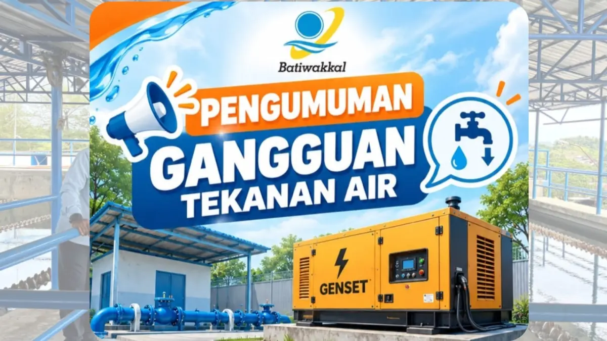 Pasokan Listrik Belum Stabil, Perumdam Batiwakkal Upayakan Normalisasi Distribusi Air