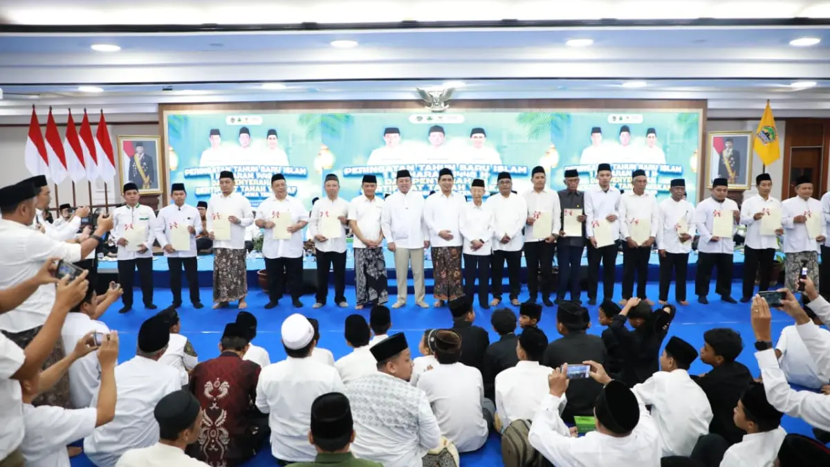  Sertipikasi Lebih dari 50 Ribu Tanah Wakaf dalam Periode Dua Tahun Kabinet Merah Putih