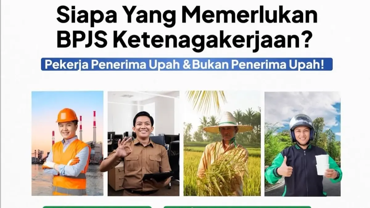 Lindungi Seluruh Pekerja, BPJS Ketenagakerjaan Tegaskan Kepesertaan Bukan Penentu Kelayakan Bansos
