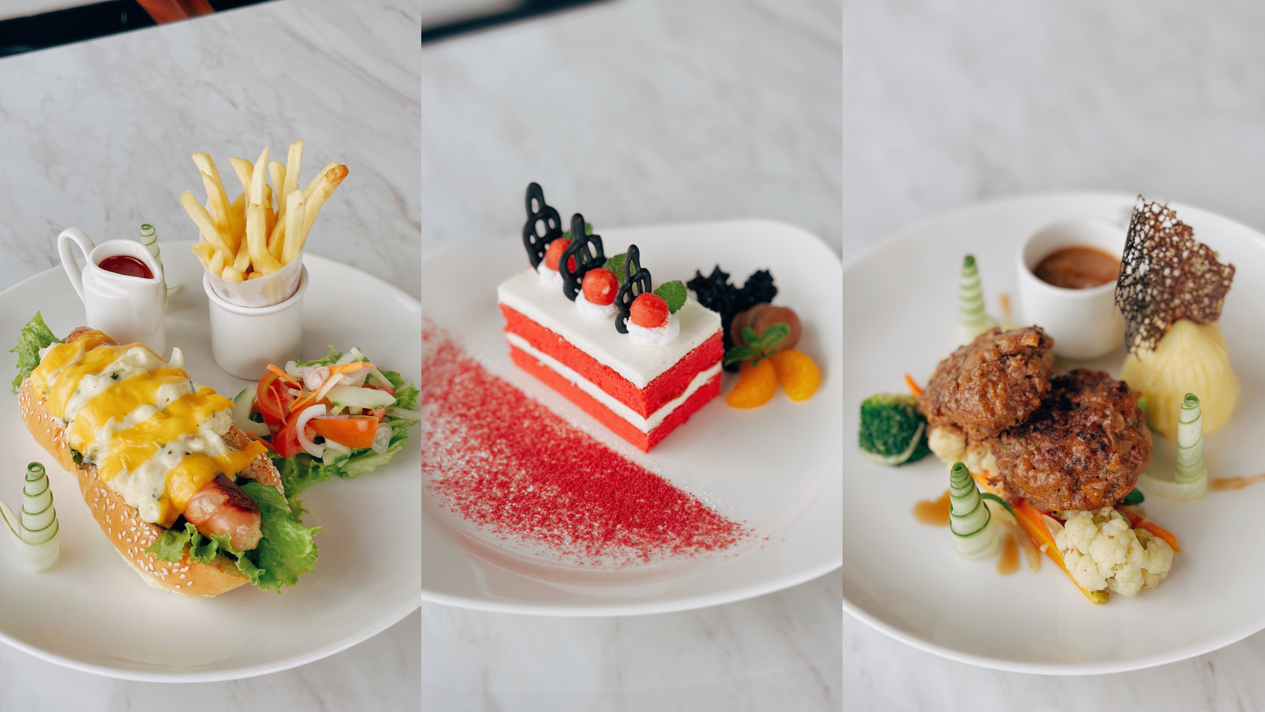 Tiga makanan terbaru dari Luwansa Hotel Manado yang hadir di bulan Juli-Agustus (Dok.MP)