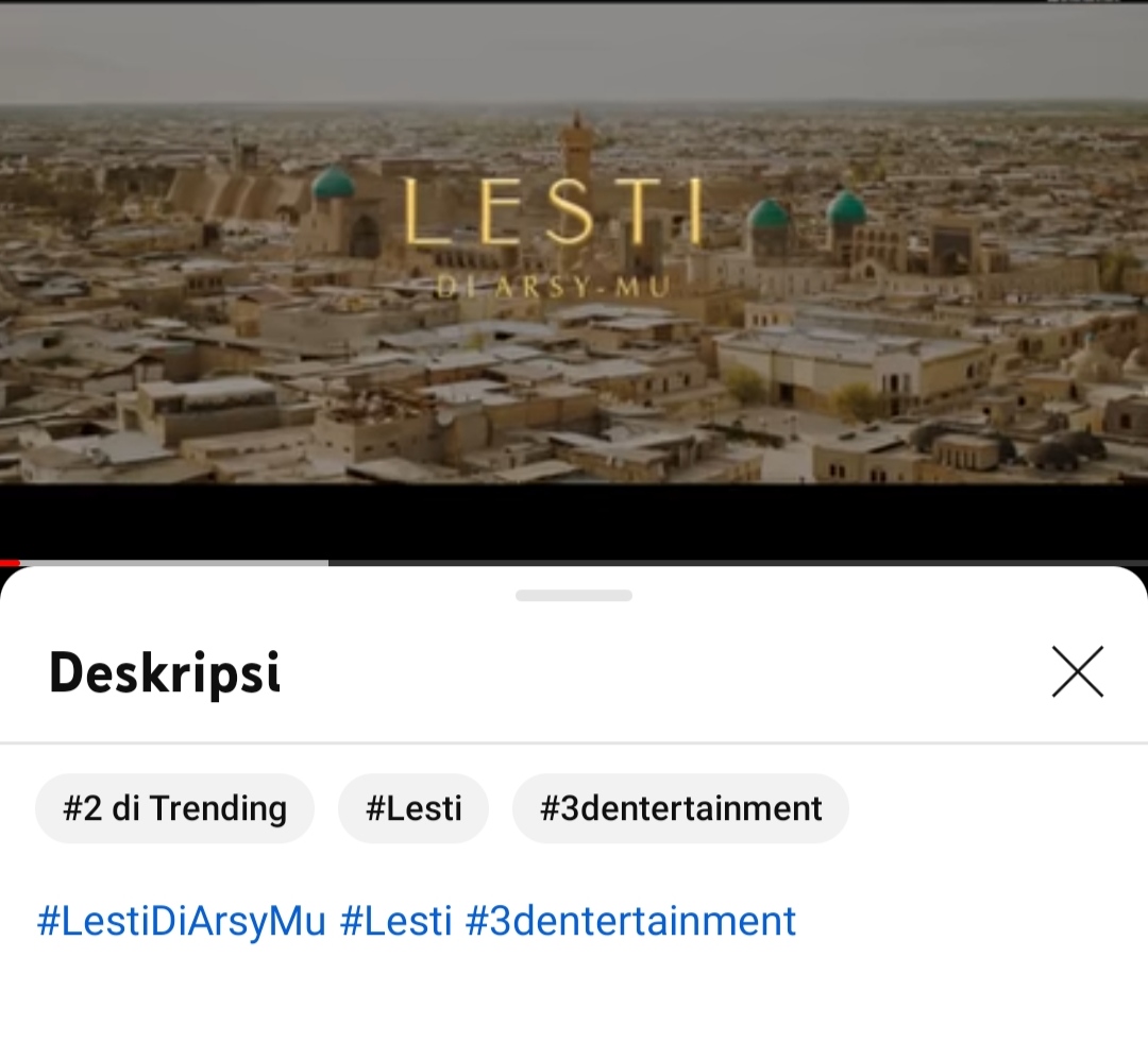 Vidio Klip lagu Di Arsy-Mu milik Lesti Kejora